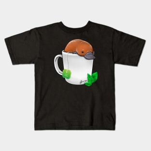 Pla-TEA-pus Kids T-Shirt